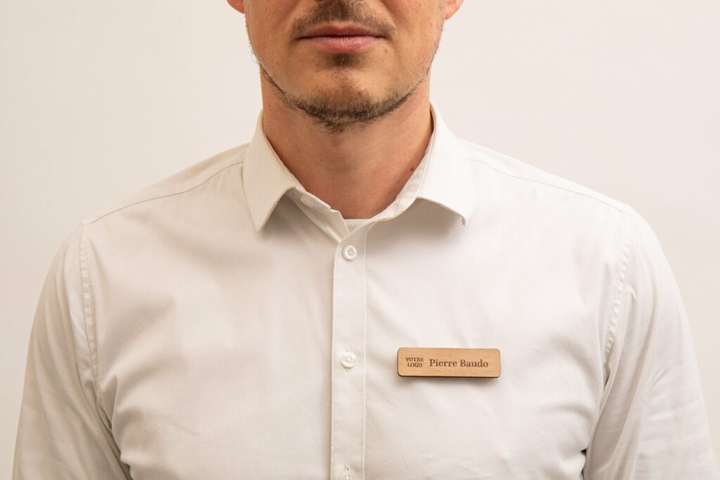 badge wood magnet professional function